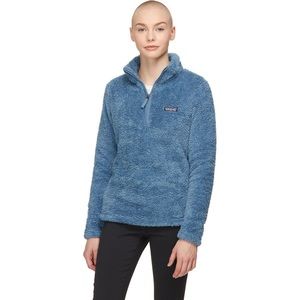 NWT Patagonia Los Gatos 1/4 zip pigeon blue